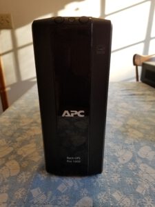 APC Back-UPS Pro 1000 front view