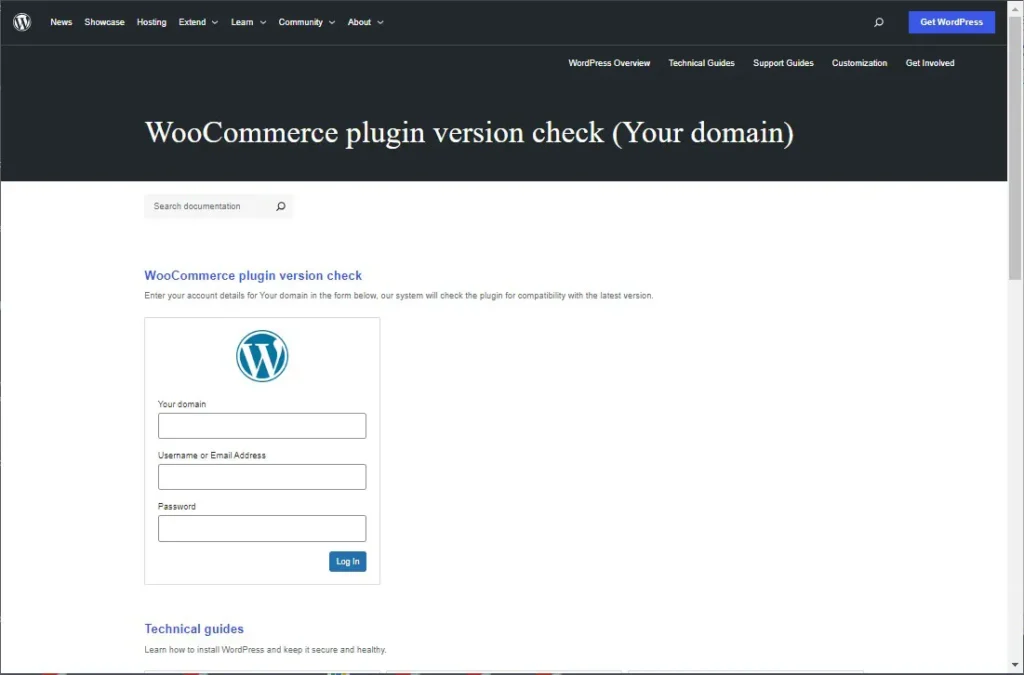 update-plugins.org phishing page