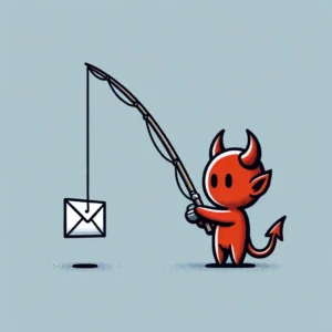 Devil phishing email